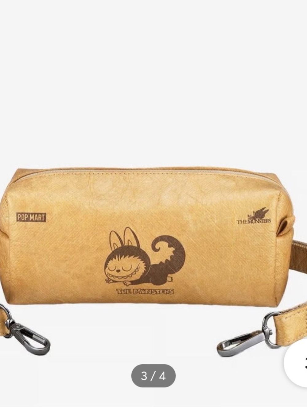 NWT - Pop Mart The Monsters Tan Crossbody Bag